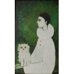 Krystyna Liberska, Pierrot z kotem, 1986