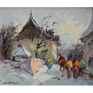 Stanisław Jan Łazorek, Blick von Kazimierz, 1988