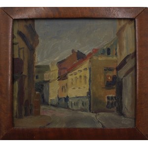 Adam Mściwujewski, Straße in Vilnius, ca. 1923