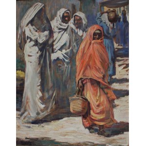 Henryk Plich, Dans une allée, 1933