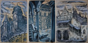 Stanisław Raczyński, Kraków-Wawel-Kurza Stopka, Dziedziniec wawelski, Sukiennice