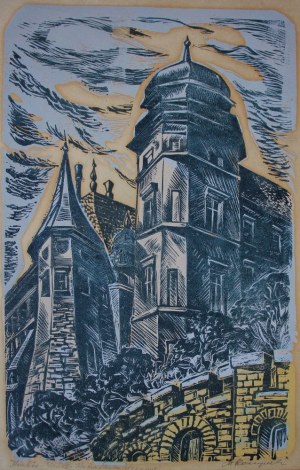 Stanisław Raczyński, Kraków-Wawel-Kurza Stopka, Dziedziniec wawelski, Sukiennice