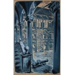 Stanislaw Raczynski, Krakow-Wawel-Kurza Stopka, Wawel Courtyard, Cloth Hall