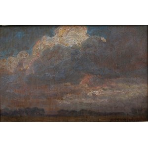 Jan Stanisławski, Paesaggio al tramonto