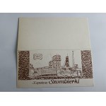 BIGLIETTO PIEGHEVOLE IN BUSTA MINIERA SZOMBIERKI, BYTOM