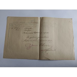 ELENCO DEI NATI NELLA PARROCCHIA DI MIĘDZYRZEC DI SAN MIKOŁAJ, RADZYN POV 1926