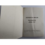 MANUALE DI ISTRUZIONI CALCOLATRICE ELETTRONICA BRDA 11U UNITRA, BYDGOSZCZ