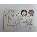 POLISH PAINTING KORPAL VICTORY WAVE, NUDE, STAMP, STAMP 1913