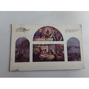 POLISH PAINTING TETMAJER, CHRISTMAS, STAMP STAMP 1930