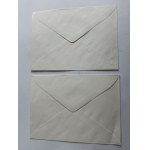 SET OF 2 ENVELOPES STANISLAW SIKORA SYMPHONY OF WORK, STAMP STAMP