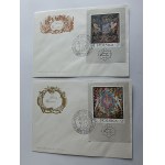 SET OF 2 ENVELOPES WAWEL ARRAS, STAMP STAMP