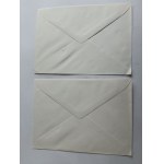 SET OF 2 ENVELOPES POLISH PAINTING PANKIEWICZ MALCZEWSKI CHEŁMOŃSKI ŚLEWIŃSKI, STAMP STAMP STAMP