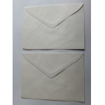 SET OF 2 ENVELOPES POLISH CRAFTS, STAMP STAMP