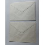 SET OF 2 ENVELOPES POLISH PAINTING PRUSZKOWSKI WEISS PANKIEWICZ, STAMP STAMP