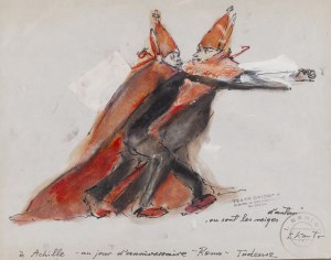 Tadeusz Kantor (1915 Wielopole Skrzyńskie - 1990 Kraków), Szkic do sztuki 