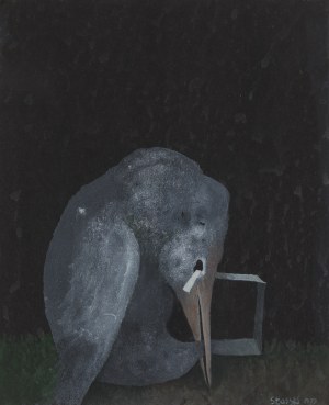 Stasys Eidrigevicius (ur. 1949, Mediniszki na Litwie), Bez tytułu