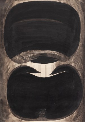 Jan Berdyszak (1934 Zawory - 2014 Poznań), Bez tytułu, 1962