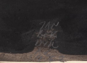 Jan Berdyszak (1934 Zawory - 2014 Poznań), Bez tytułu, 1962