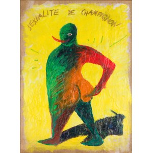 Pawel Kowalewski (b. 1958, Warsaw), Sexualité de Champignon, 1986