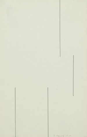 Koji Kamoji (ur. 1935, Tokio), Bez tytułu, 1970