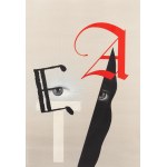 Wiesław Rosocha (ur. 1945, Sokołów Podlaski), Projekt do plakatu Hommage à Hoffmann, 2005