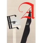 Wieslaw Rosocha (b. 1945, Sokolow Podlaski), Design for the poster Hommage à Hoffmann, 2005.