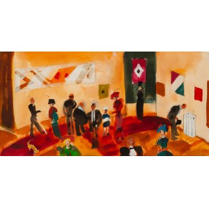 Witold Pałka (1928 Dąbrówka Mała - 2013 Katowice), Wernisaż, 2008