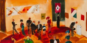 Witold Pałka (1928 Dąbrówka Mała - 2013 Katowice), Wernisaż, 2008