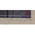 Joshua (Jerzy) Budziszewski Benor (1950 - 2006 Paris), Satz von 10 Werken und Poster, 1994