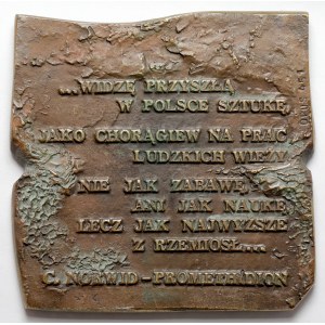 Stasinski, Medal Art Festival Opole Spring (OPUS 451)