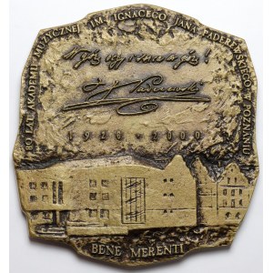 Stasinski, Ignacy Jan Paderewski Medal - Academy of Music in Poznan 2000