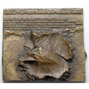 Stasinski, Medal epitaph - to the Army of Poznań and to his Father (OPUS 821)