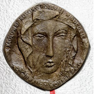 Stasinski, War Invalids Medal 1980 - Queen's Crown...