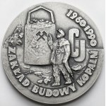 Stasinski, Lubin SILVER mine construction plant medal 1990