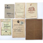 Payment and savings books (20th century) - set (6pcs)