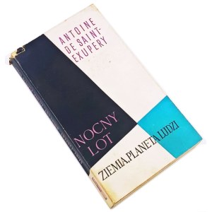 DE SAINT EXUPERY - NOCNY LOT. ZIEMIA PLANETA LUDZI
