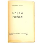 BACZYŃSKI- ŚPIEW Z POŻOGI 1947 wyd.1