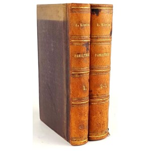 KITOWICZ - MEMOIRS OF FR. KITOWICZ. Vol. 1-3 [complete in 2 vols.] Lviv 1882