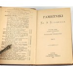 KITOWICZ - MEMOIRS OF FR. KITOWICZ. Vol. 1-3 [complete in 2 vols.] Lviv 1882