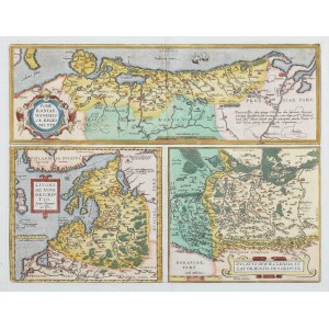 Abraham Ortelius, Pomeraniae Wandalicae Regionis, Typ. / Livoniae Nova Descriptio....