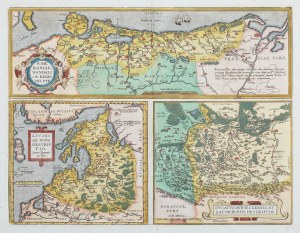 Abraham Ortelius, Pomeraniae Wandalicae Regionis, Typ. / Livoniae Nova Descriptio…