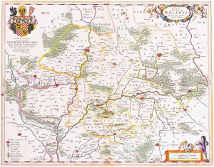 Jonas Scultetus (1603-1664), Joannes Janssonius (1588 - 1664), Ducatus Silesiae Wolanus