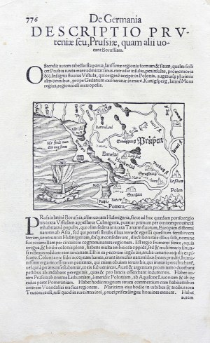 Sebastian Münster, De Germania Descriptio Pruteniae feu, Prussiae, quam alii uocant Borussiam