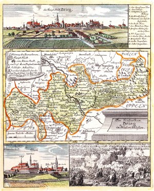 Friedrich Bernhard Werner (1690-1778), Das Fürstenthum Brieg in Nieder Schlesien