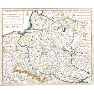 Giambattista Albrizzi, Isaak Tirion, Nuova Carta del Regno di Polonia