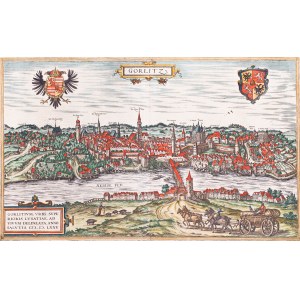 Georg Braun, Frans Hogenberg, Gorlitz - Gorlitium, Urbs Superioris Lusatiae…