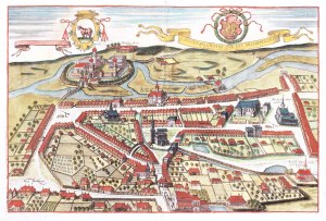 Georg Braun, Frans Hogenberg, Lovicensis civitas qvae est Archiepiscopa