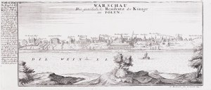 Gabriel Bodenehr, Warschau die gewöhnliche Residenz der Könige in Polen