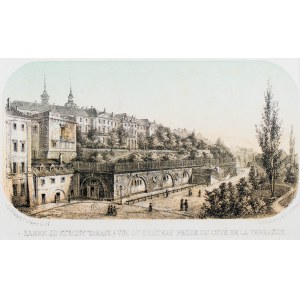 Alphonse Matuszkiewicz, J. Ceglinski, Chateau from the terrace/Vue du Chateau prise du coté de la terrasse