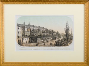 Alfons Matuszkiewicz, J. Cegliński, Zamek od strony tarasu/Vue du Chateau prise du coté de la terrasse